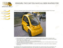 Tablet Screenshot of kengurucars.co.uk